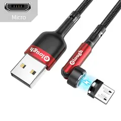 ELOUGH - Cable Carga Rápida 3A Giratorio 540° Tipo Micro - 0,5 metros