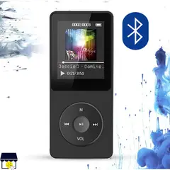 GENERICO - Reproductor MP3 con conexión Bluetooth + MicroSD 8 GB