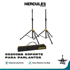 HERCULES - HERCULES SS200BB SOPORTE PARA PARLANTES