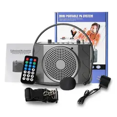 SEISA - Amplificador De Voz Portátil - Seisa - Fm Mp3 Bluetooth - Recargable