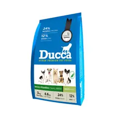 DUCCA - Alimento Perro Adulto Super Premium Raza Pequeña 3Kg