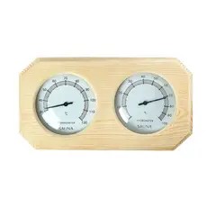 GENERICO - Termohigrómetro para sauna Medición de Temperatura