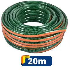 TRUPER - Manguera de riego 3/4" 3 capas en rollo de 20 m,