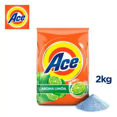 ACE - Detergente en polvo 2 kilos limón
