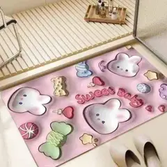 GENERICO - Alfombra modernas 3D tapete antideslizante