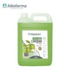 ALKOFARMA - Jabón líquido antibacterial galón 4 litros manzana
