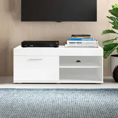 VENTITAS HOME - Mesa de TV 50 Denali Blanco