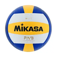 MIKASA - PELOTA DE VOLEY MV210 FIVB CUERO TALLA 5