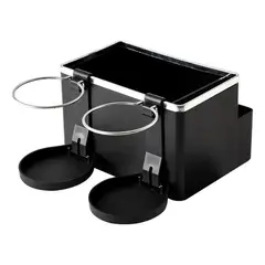 GENERICO - Combo Organizador de Asiento  Caja Portavasos