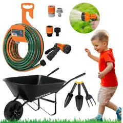 TRUPER - Combo herramientas jardín para niños 7 piezas