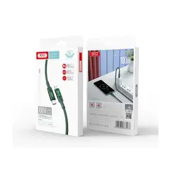 XO SIMPLE IS BEAUTY - Cable XO NB-Q168 100W Tipo-C  A Tipo-C  Nylon Trenzado  1m