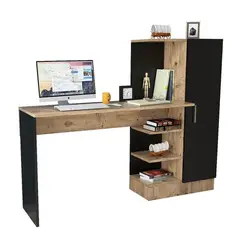 STARHOME - ESCRITORIO BACK TO SCHOOL NEGRO Y BEIGE