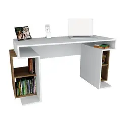 STARHOME - ESCRITORIO PLAY BLANCO Y BEIGE