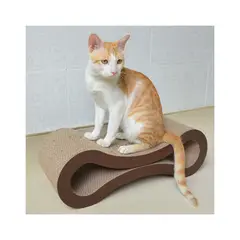QUE PATAS PET SHOP - Mueble Rascador Infinito de Cartón para Gato