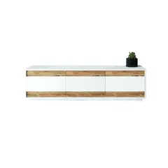STARHOME - CENTRO DE ENTRETENIMIENTO SOUTHERN ROBLE Y BLANCO 65"