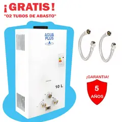 GENERICO - TERMA A GAS GLP 10 LT - SIN INSTALACIÓN -AGUA PLUS