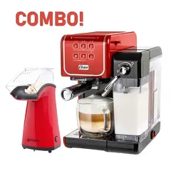 OSTER - Cafetera PrimaLatte Touch BVSTEM6801R Pop Corn Imaco PO120R