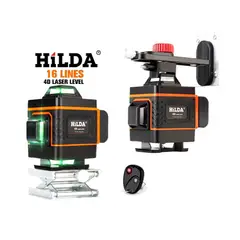 GENERICO - NIVELADOR LASER 4D 16 LINEAS 360° AUTONIVEL LUZ VERDE HILDA