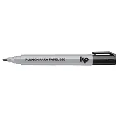 KP - Plumón Para Papel 580 Negro