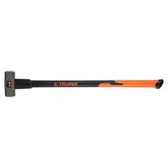 TRUPER - Comba octagonal 6 lb, mango fibra de vidrio 36", Truper.
