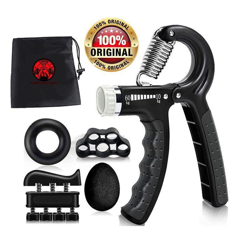 Kit Hand Grip Ejercitador De Dedos 5 EN 1