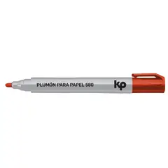 KP - Plumón Para Papel 580 Rojo