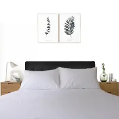 SLEEPER - Juego de Sábanas 1.5 plazas 300 hilos 100% Algodón Pima Blanco