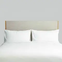 SLEEPER - Juego de Sábanas 1.5 plazas 240 hilos Blanco