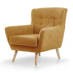 MOBILIARI - Sillon Zouvin Amarillo