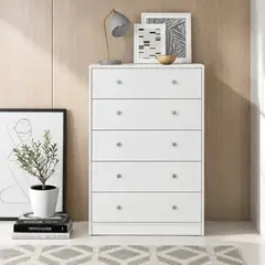 VENTITAS HOME - Cómoda Contemporánea Phitea Ventitas Home Blanco