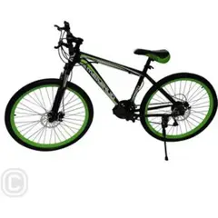 GENERICO - Bicicleta Montañera M2 Aro 26 Negro/Verde