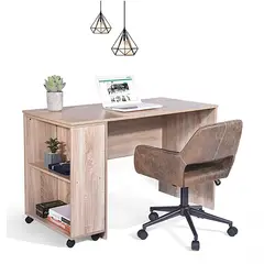 VILLA HOGAR - Escritorio Misty con organizador deslizable