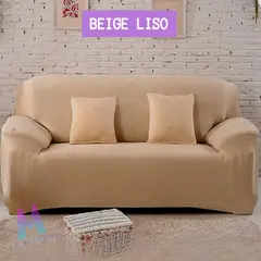 GENERICO - Forros Spandex modular L 3-2-1 Beige Liso