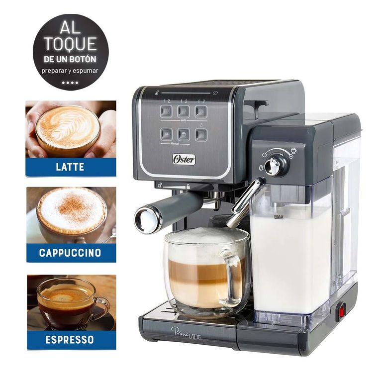 Cafetera Oster PrimaLatte Touch BVSTEM6801M