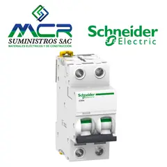 SCHNEIDER ELECTRIC - INTERRUPTOR TERMOMAGNETICO 2P 4A 50KA 230V IC60N  Schneider