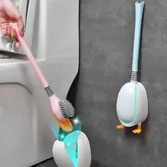 GENERICO - Cepillo Flexible Inodoro limpiador Modelo kawaii