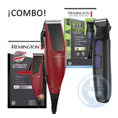 REMINGTON - Súper Cortadora de Cabello HC1095 y Cortador de Barba