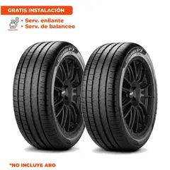 PIRELLI - Pack de 2 Llantas 225/45R17 CINTURATO P7 (MO) 91W