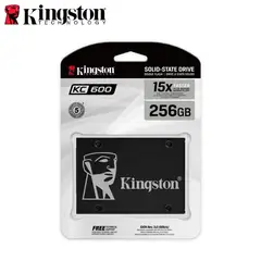 KINGSTON - DISCO SSD Kingston KC600, 256GB, 2.5", SATA 6.0 Gb/s.