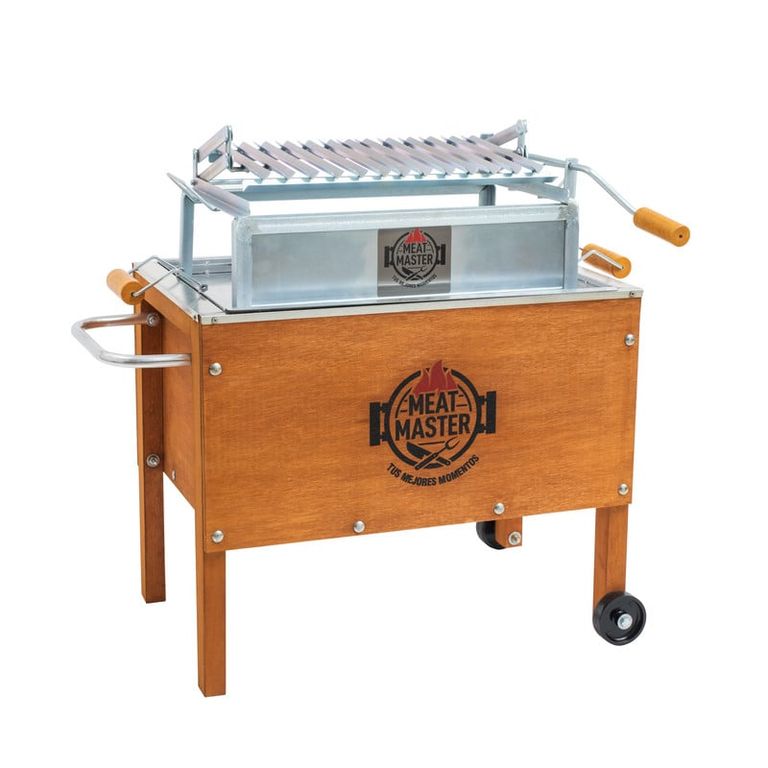 Caja China Master Junior Parrilla De Ángulos Levadiza Galvanizada