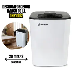 IMACO - Deshumedecedor Electrónico 10 Litros DHE1002