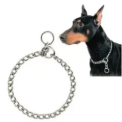 OTTOWARE - Collar de Ahorque Metálico para Perros T3
