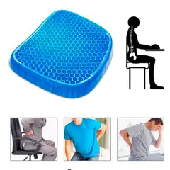 GENERICO - Cojin Ortopedico Gel Para Auto Asiento Oficina De 1000gr