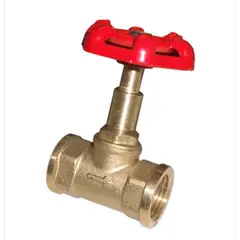VALMAX - Válvula Jenkins 3/4" - Bronce / Rojo.
