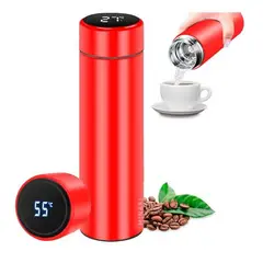 IMPORTADO MC - Termo Digital Tomatodo Inteligente Medidor de Temperatura Táctil 500ml