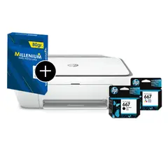 HP - Impresora Multifuncional 2775 Inalámbrica Blanca