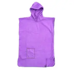 GENERICO - TOALLA PONCHO CORDANO NIÑAS 5 A 7 AÑOS COLOR LILA