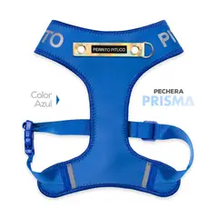 PERRITO PITUCO - PECHERA PRISMA AZUL TALLA M