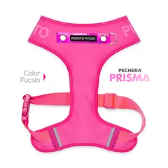 PERRITO PITUCO - PECHERA PRISMA FUCSIA TALLA S