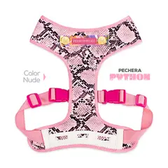 PERRITO PITUCO - PECHERA PYTHON NUDE TALLA L